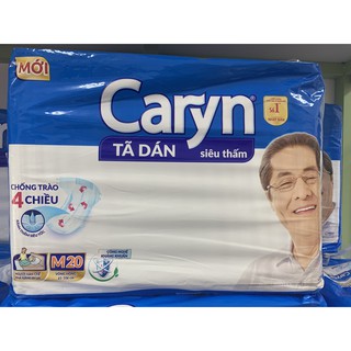 (CÓ HÀNG TẶNG) TÃ DÁN CARYN NGƯỜI GIÀ SIZE M20 MIẾNG