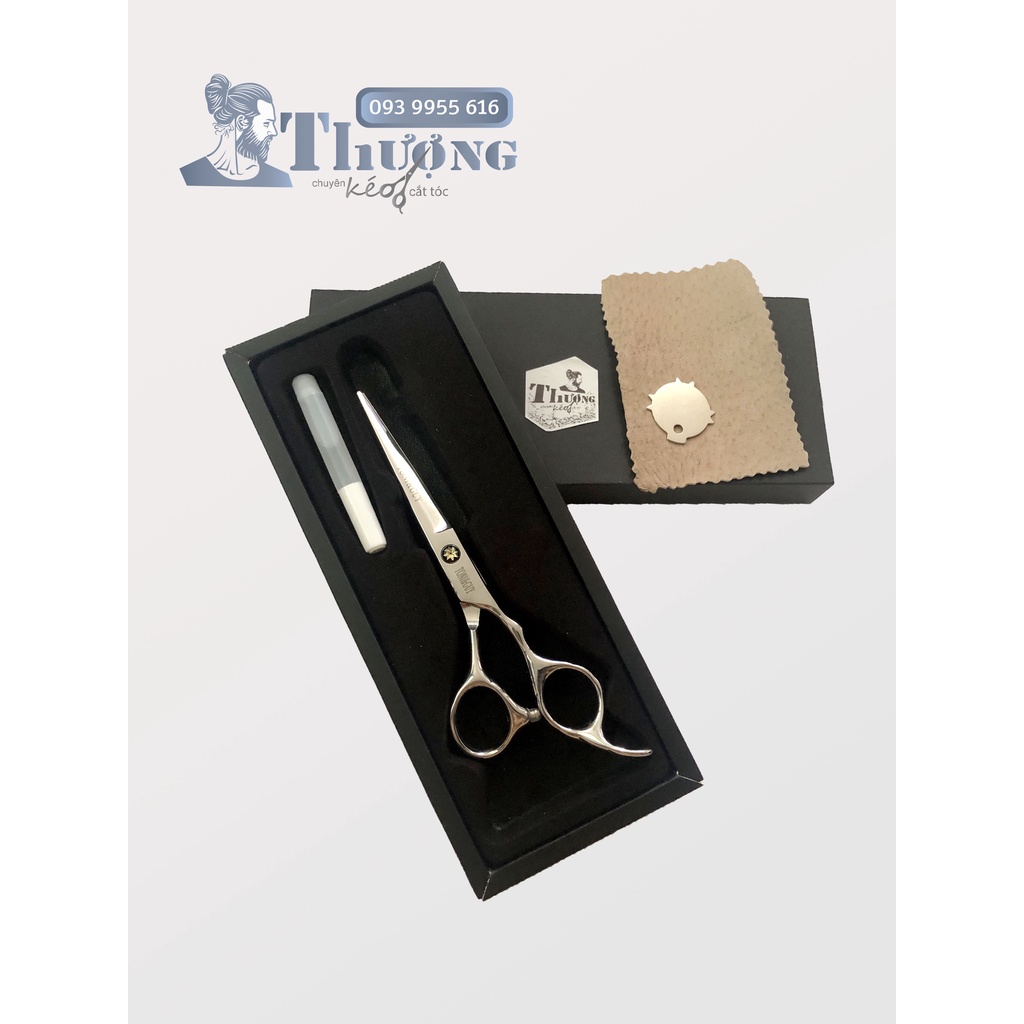 Bộ kéo cắt tóc kéo tỉa tóc Toniguy F3/FLC thép VG10 quai vênh dành cho thợ tóc chuyên nghiệp (Hình chụp thật 100%)