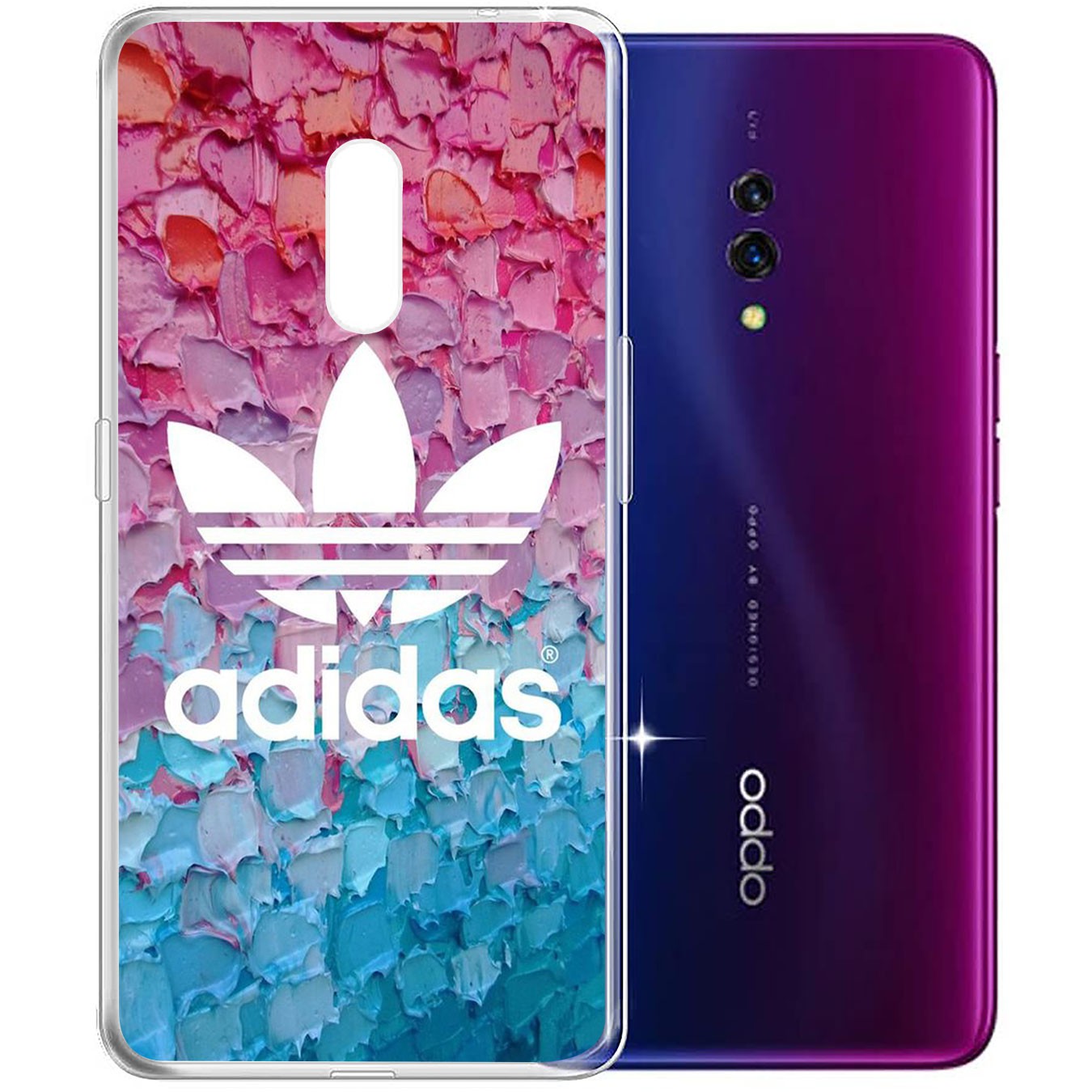 Ốp lưng silicone hình logo Adidas cho Samsung Galaxy S20 Ultra S10 Lite S9 Plus A11 S9+ S20+ S10+