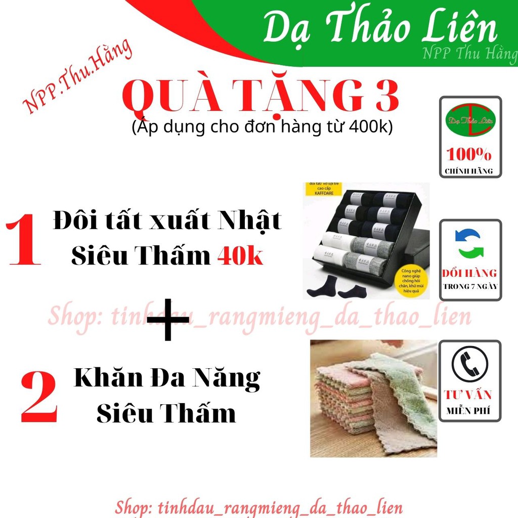 Tinh Dầu Răng Miệng Dạ Thảo Liên Chính hãng - sâu răng, hôi miệng, nhiệt miệng, nấm lưỡi