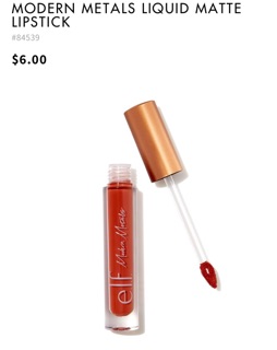 Son e.l.f Modern Metals Liquid Matte Lipstick (3ml)