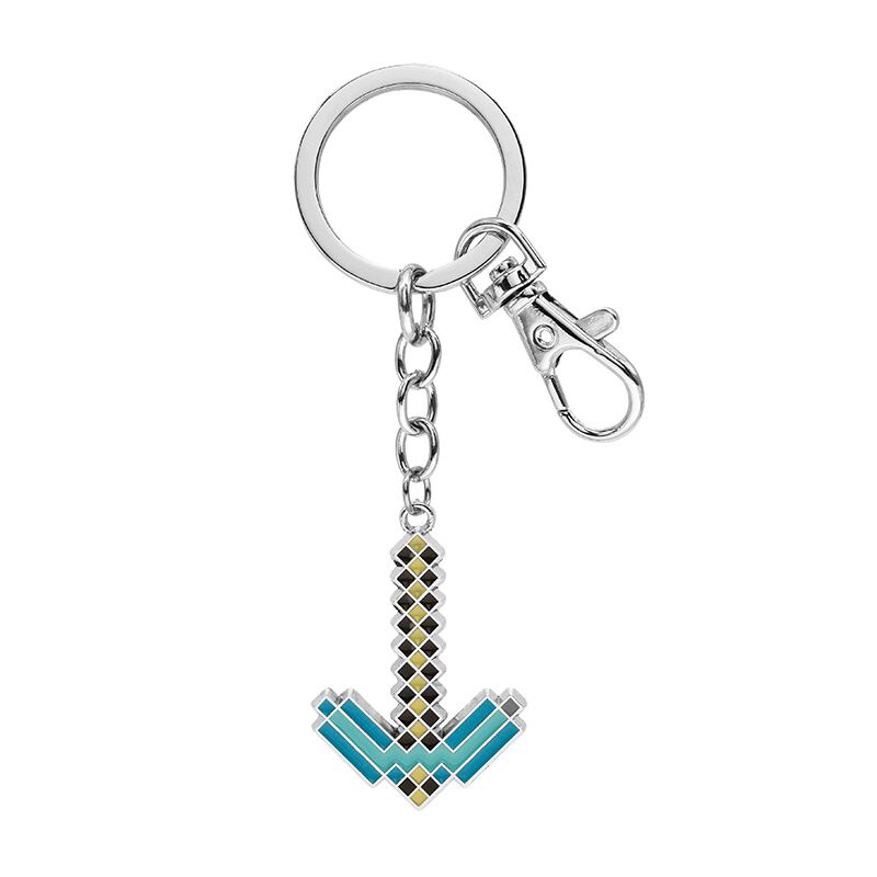 Vòng cổ / Móc Khóa Hình Quái Vật Hoạt Hình Minecraft 4cm