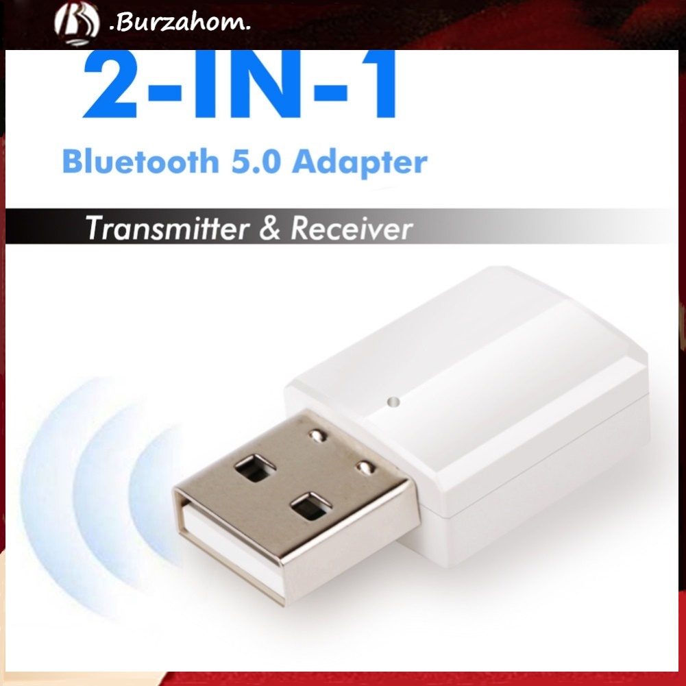 Bộ Thiết Bị Truyền Nhận Âm Thanh Usb 5.0 2 Trong 1 Cho Tv / Pc / Laptop