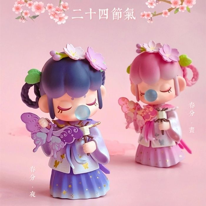 ❤Hàng Sẵn Sàng Giao Hàng Nhanh❤Rolife Hộp Đựng Búp Bê Cuộn Dài Họa Tiết Cô Gái Nhỏ Dễ Thương Phiên Bản Mùa Xuân Hè Dùng Làm Hộp Đựng Đồ Chơi