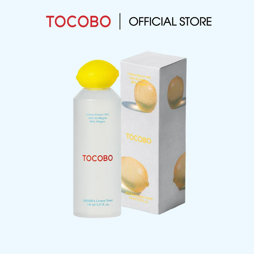 Nước Hoa Hồng Chiết Xuất Chanh Tocobo AHA BHA Lemon Toner 150ml