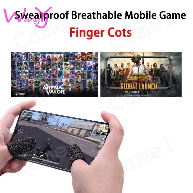 Cặp vỏ bọc ngón tay chơi game điện thoại chống mồ hôi