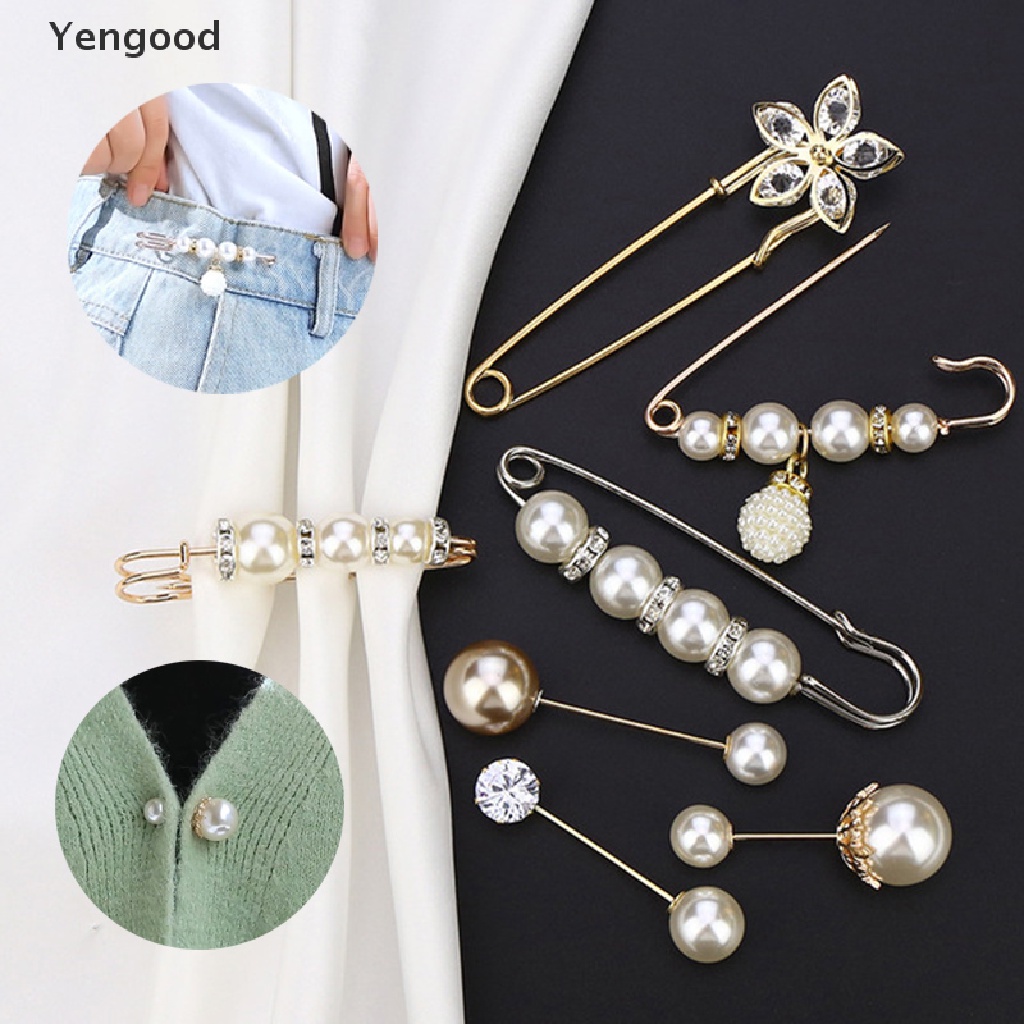 Dpfksp Pin hình mèo giả hình ngọc trai thời trang cho