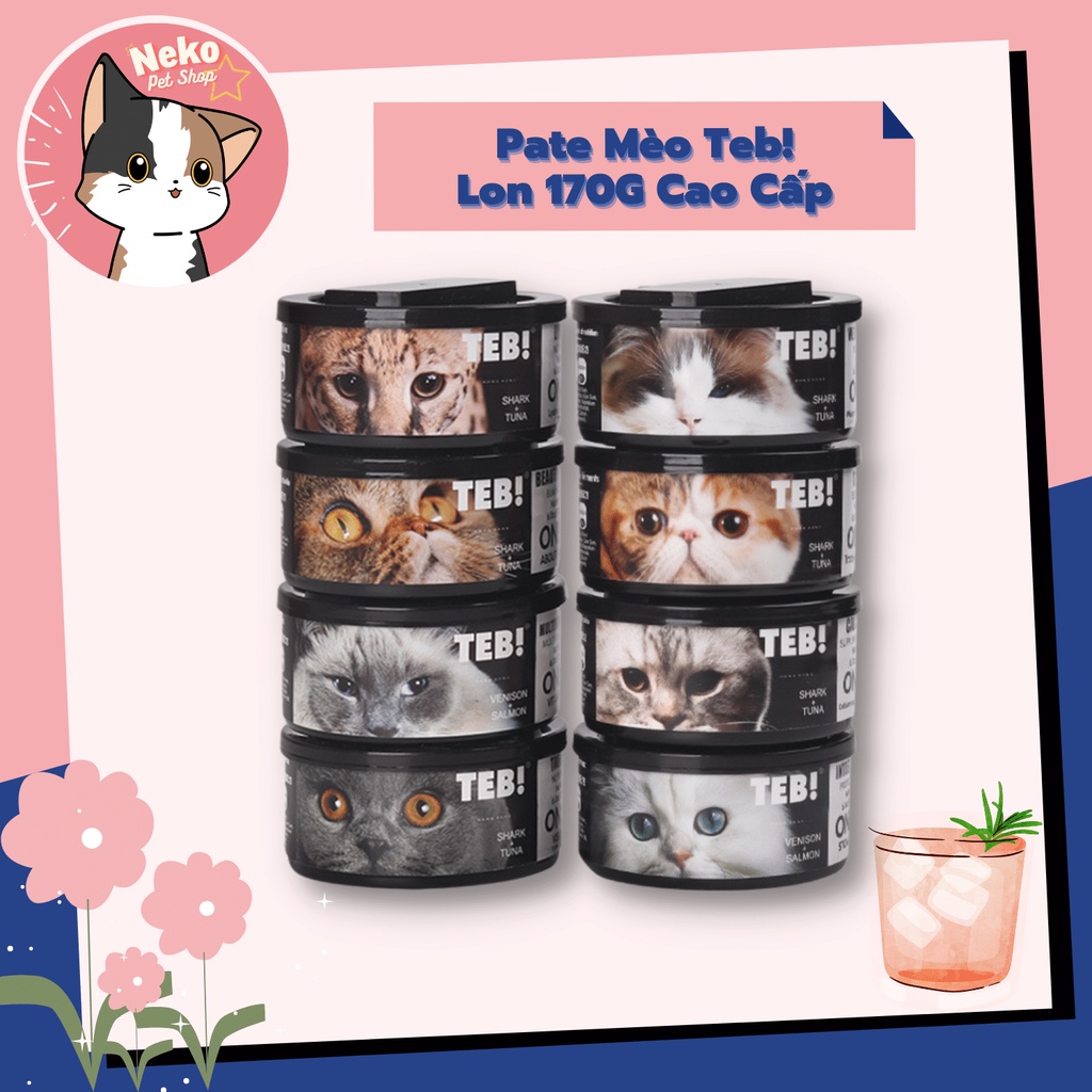 Pate Teb! Only Lon 170G Cho Mèo