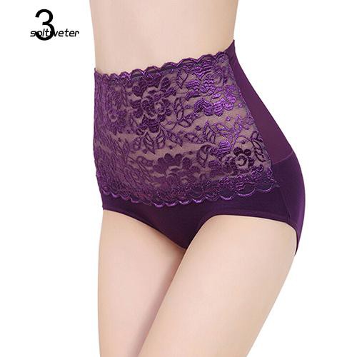 Quần lót ren lưng cao định hình eo cho nữ