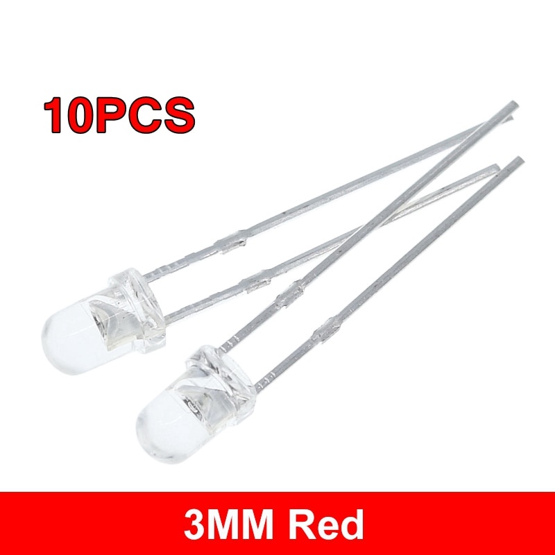 Đèn Led Đi Ốt F3 Siêu Sáng 3mm Nhiều Màu Sắc