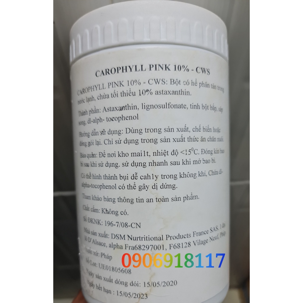 Carophyll Lên Màu Cao Cấp. Cung Cấp Sắc Tố Đỏ , Vàng Sặc Sỡ Cho Cá Cảnh