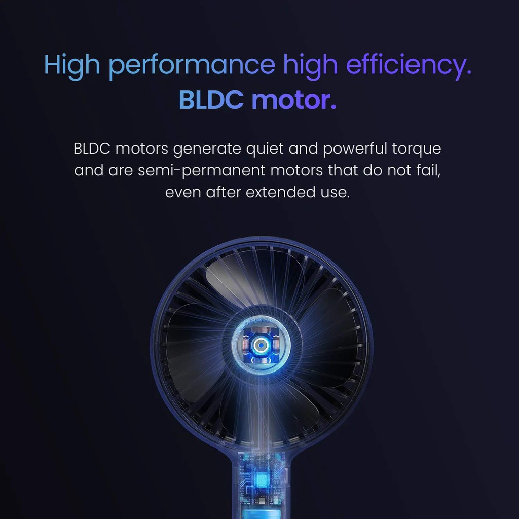 Quạt sạc cầm tay cao cấp Ringke LUMENA N9-FAN PRO 2