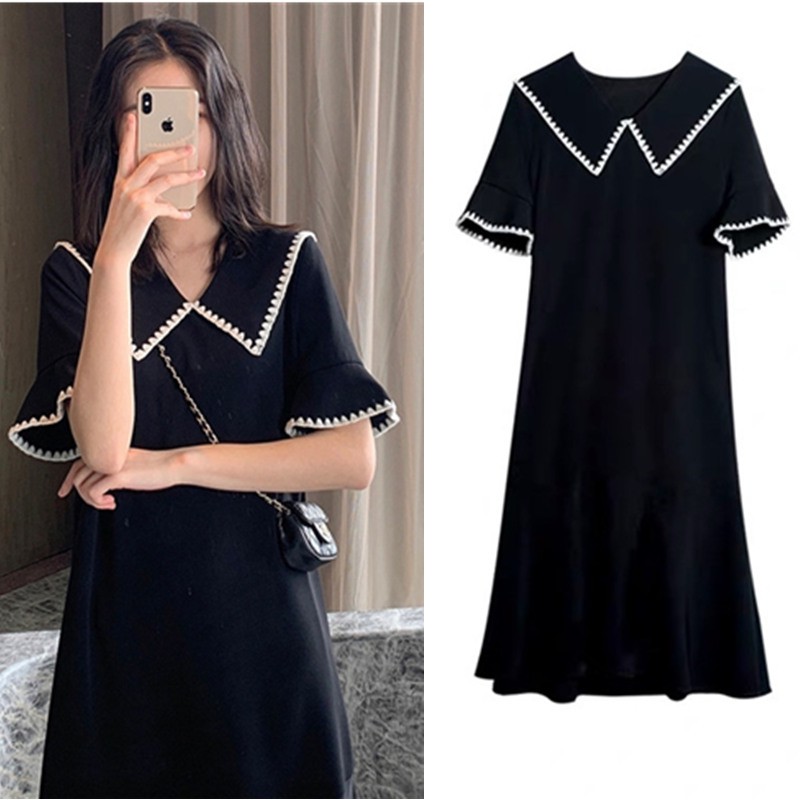 Xiaozhainv Đầm Maxi Hàn Quốc Dáng Rộng Size M-4Xl