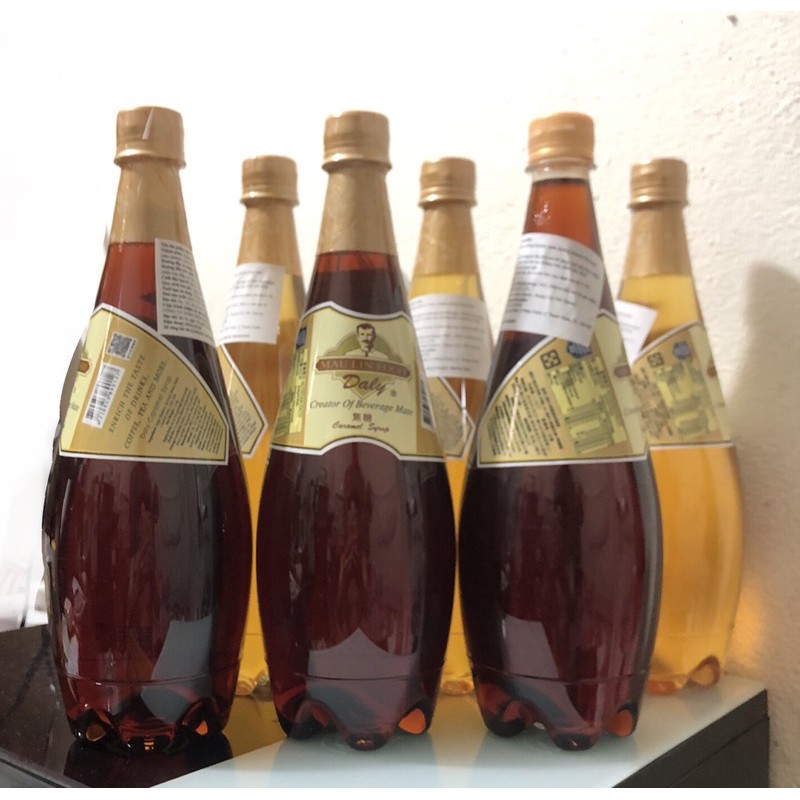 SIRO MAULIN VỊ CARAMEL CHAI 1,3KG