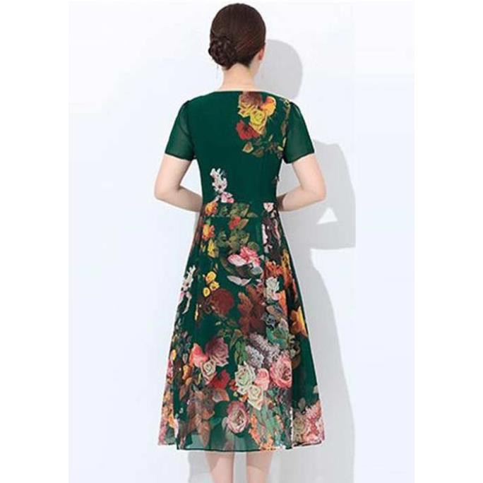 [CHUYÊN SỈ GIÁ RẺ HÀNG THIẾT KẾ CAO CẤP]ĐẦM HOA 3D XÒE XẾP LY DUYÊN DÁNG - TP1899 hàng VNXK Modelfashion