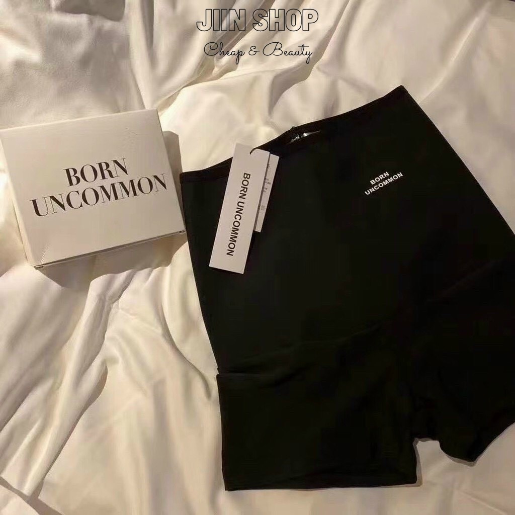 Quần Nano bạc cao cấp full box sinh nhiệt tan mỡ bụng eo Born Uncommon (2 dáng đùi lửng) by Jiin shop | BigBuy360 - bigbuy360.vn