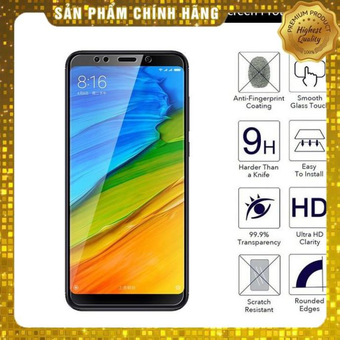 [BH 1 ĐỒI 1] Miếng dán kính cường lực HBO cho Xiaomi Redmi 5 Plus (0,3mm, độ cứng 9H, chống trầy) - Hàng nhập khẩu