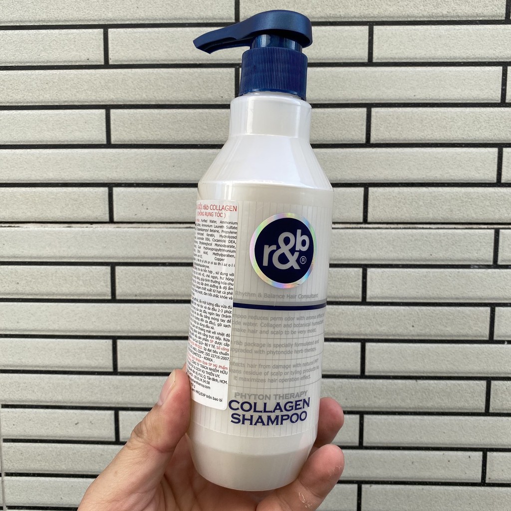 Dầu gội ngăn rụng tóc R&amp;B Collagen Shampoo 450ml