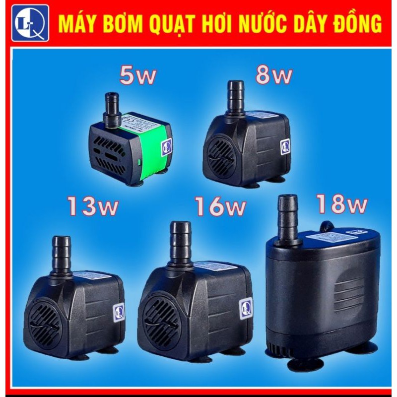 Bơm Quạt điều hòa, Bể cá 8W