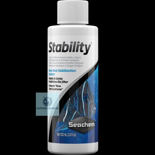 Vi sinh cho bể cá cảnh bể thủy sinh Seachem Stability 100ml (Nguyên Tem - Chính Hãng)