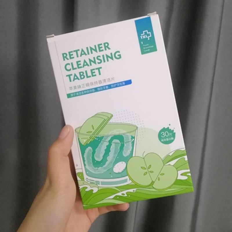 Viên Nén Khử Mùi Táo Y-Kelin Làm Sạch Cố Định Và Thiết Bị Nha Khoa Loại Bỏ Mùi Hôi Không Phai Màu