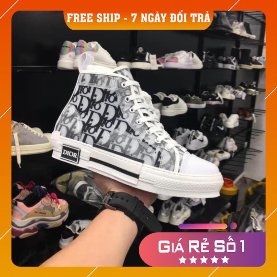 [Free ship ] Giày thể thao dior CỔ Cao full phụ kiên bill box | BigBuy360 - bigbuy360.vn