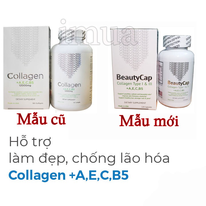 Viên uống đẹp da Collagen +AEC B5 Beauty Cap USA | BigBuy360 - bigbuy360.vn