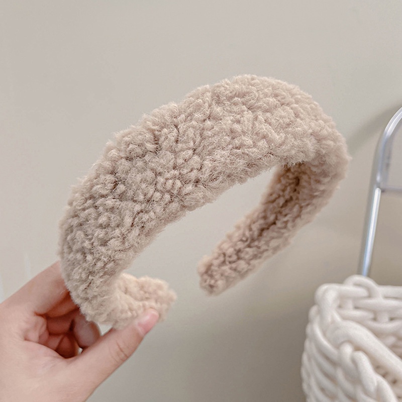 Băng Đô Cài Tóc Màu Cà Phê Phong Cách Retro Hàn Quốc Mới 2021