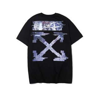 Áo thun tay lỡ unisex off white daisy mh.fashion áo phông form rộng chất liệu cotton co dãn 4 chiều