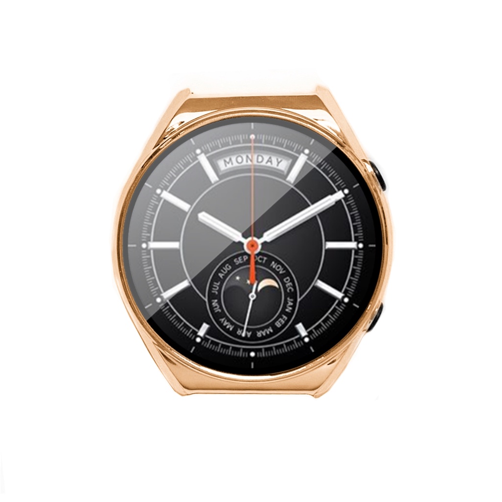 Ốp Bảo Vệ Màn Hình Đồng Hồ Thông Minh Xiaomi Mi Watch S1 Bằng PC 2 Trong 1 Kính