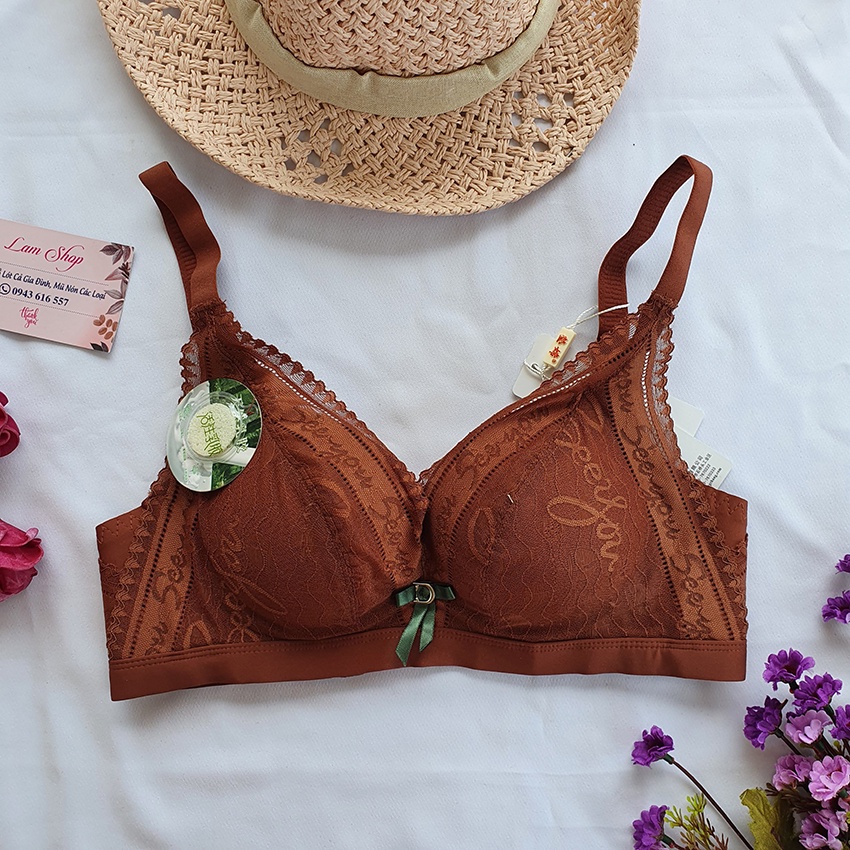 [2174] Áo Ngực cao cấp - Không gọng - Đệm dày - Chất Ren mềm mại, quyến rũ
