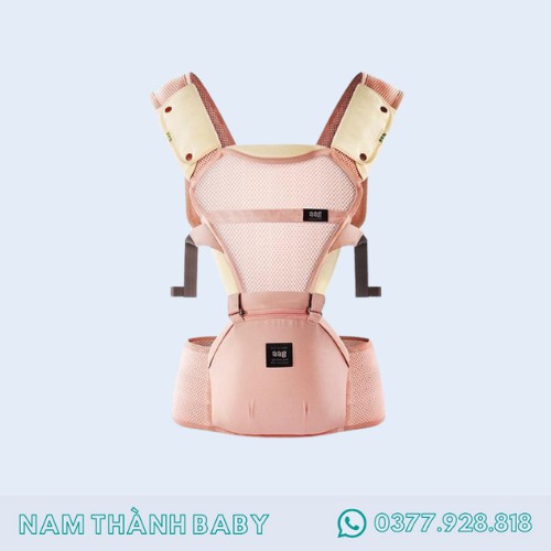 FREE SHIP !!! Địu em bé chống gù AAG 6 tư thế ngồi và đeo vai trợ lực cho trẻ sơ sinh, địu cho bé từ 0-36 tháng