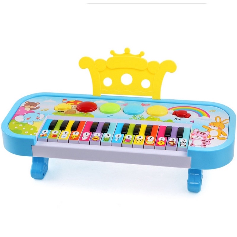 đàn piano có nhạc - chất lượng cao - hỗ trợ bé tập đàn (MB201-3342)