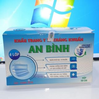 Khẩu trang y tế 4 lớp An Bình,Myo2, fresh