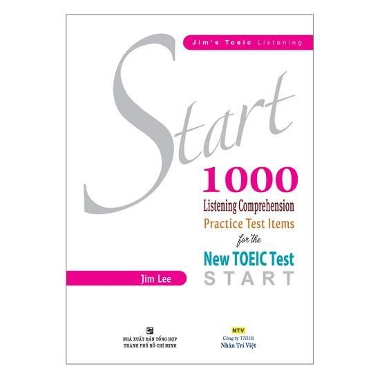 Sách- Start 1000 Listening Comprehension Practice Test Items For The New TOEIC Test (Kèm CD)