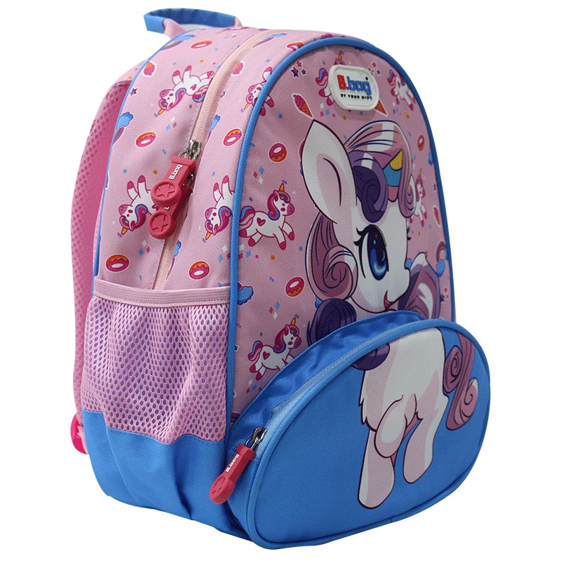 Balo mẫu giáo B.Bag Buddy-Unicorn Hồng dành cho bé 3-5 tuổi,trẻ mẫu giáo,đáng yêu,dễ thương B-12-099