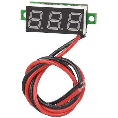 Vôn Kế Kỹ Thuật Số Mini 2.5v-30v Với Màn Hình Led 0.28 Inch