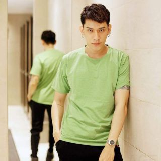 Áo thun unisex #age2x màu xanh chuối