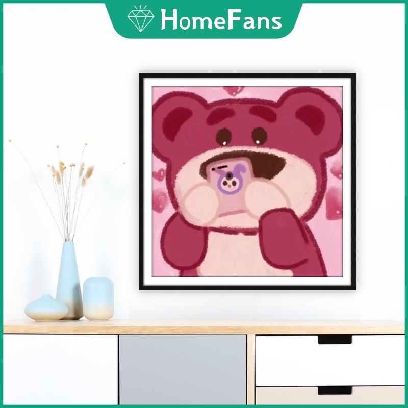 Bộ Tranh Đính Đá 5D Tự Làm Hình Toy Story3 Kích Thước 30x30cm / 40x40cm