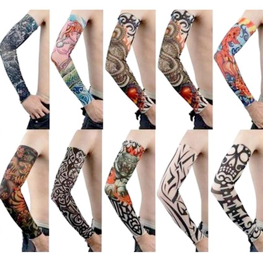 Bán găng tay Tay Chống Nắng Hình Săm Cho Nam Đi Phượt Tatoo Gmua là mang quà Siêu tốt