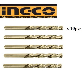 Combo 10 mũi khoan kim loại 3.0mm ingco dbt1100303