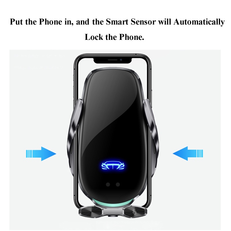 Bộ Sạc Điện Thoại Nhanh 15W Gắn Lỗ Thông Gió Xe Hơi