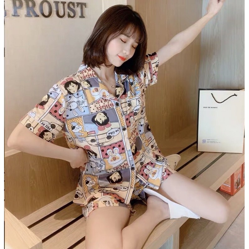 Set đồ bộ hoạt hình