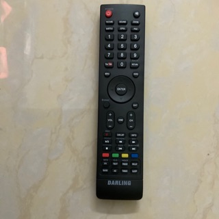 Điều khiển tivi Darling Smart+kèm pin AAA