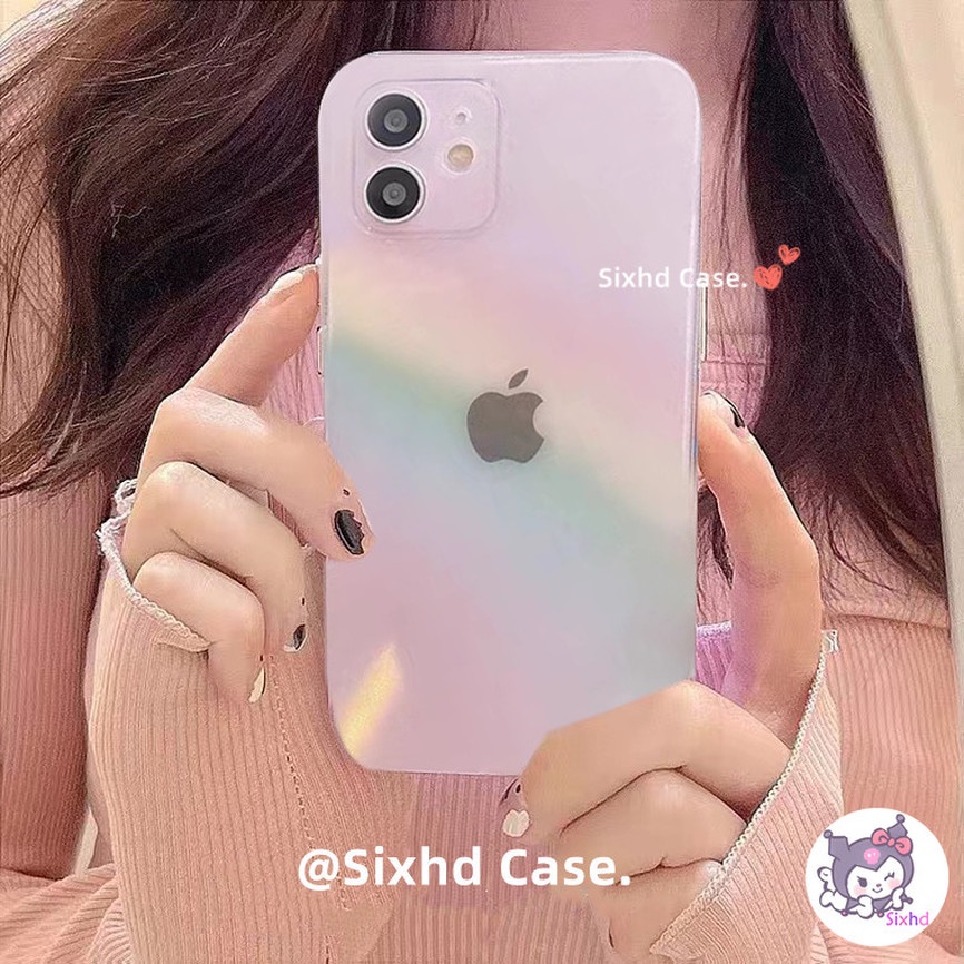 Ốp Lưng Xiaomi Redmi Note 10 9 9s 8 7Pro Xiaomi 11 Lite Mi Poco F3 M3Pro 5G X3 GT Redmi K20 K40 Pro sixhd Ốp Điện Thoại Mềm Trong Suốt Hình Cầu Vồng Cho