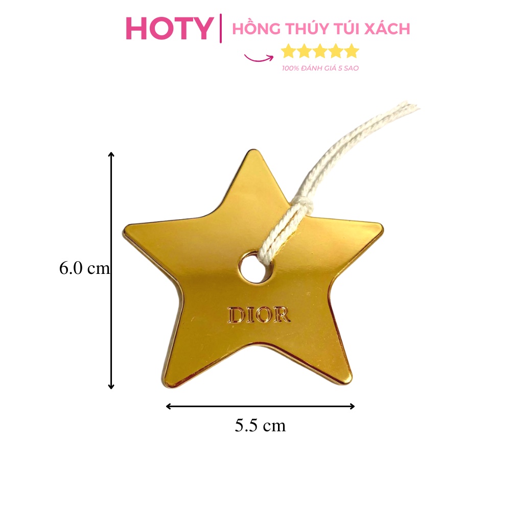 1 Charm Ngôi Sao Di or vàng nguyên bản kim loại