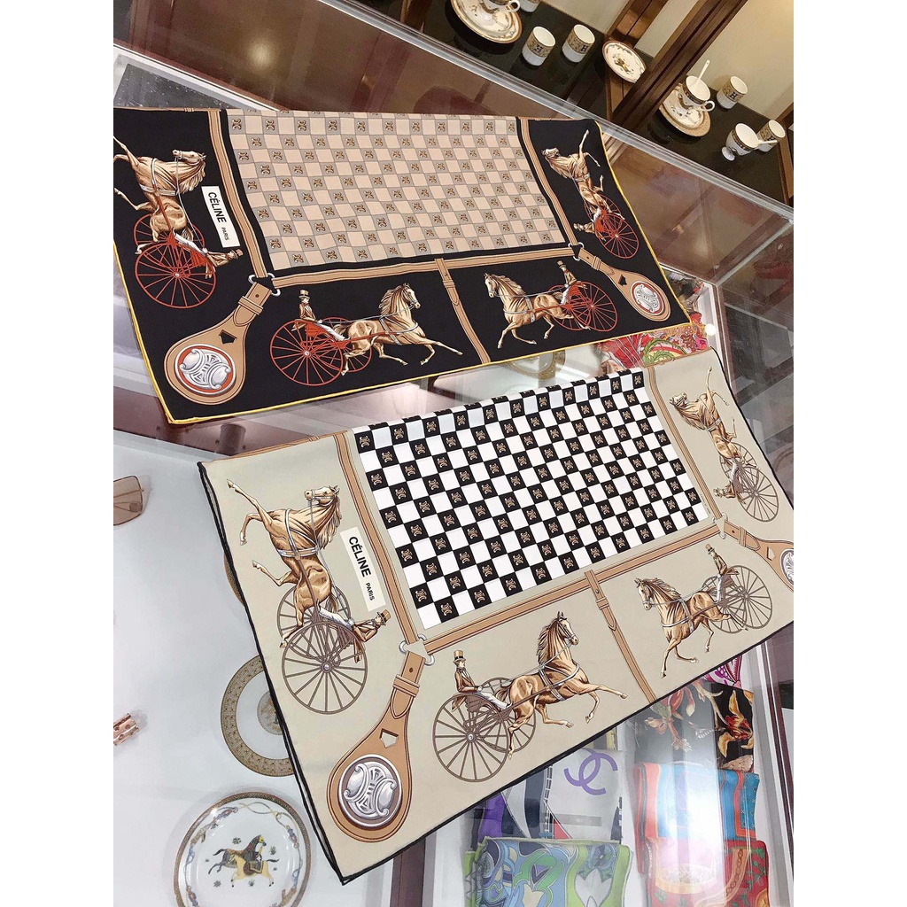 Khăn Quàng Cổ Bằng Lụa Hình Vuông Phong Cách Hồi Giáo Cổ Điển Sang Trọng 2022 Dành Cho Bạn Nữ