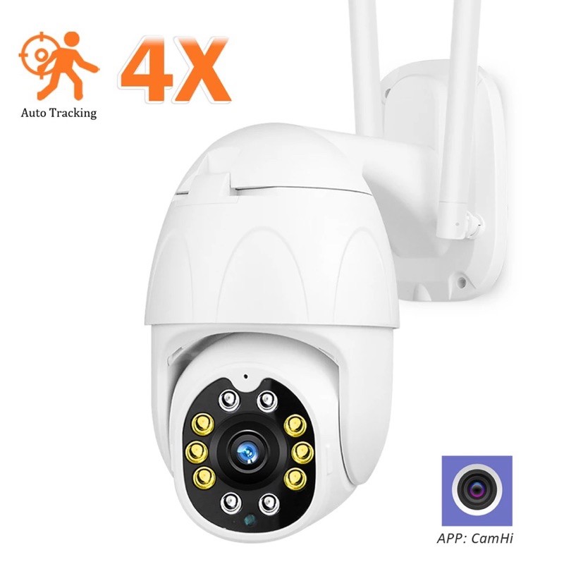 CAMERA IP YOOSEE ngoài trời, xoay 360 độ ptz ,FHD 1080p chuẩn 2.0mpx, đèn led chiếu sáng bạn đêm có màu, siêu nét