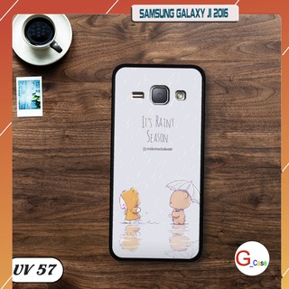 Ốp điện thoại Samsung Galaxy J1 2016 - lưng nhám viền dẻo