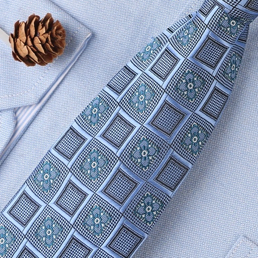 Cravat Nam cỡ trung 7cm cao cấp nhiều mẫu lựa chọn, cà vạt chú rể, Cavat dự tiệc, Calavat công sở CV-7144